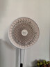 美的（Midea）【变频轻音】空气循环扇家用语音遥控电风扇 一级能效静音落地扇 卧室桌面大风力小风扇 GDJ24SHG 实拍图