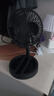 电风扇家用桌面风扇新款折叠伸缩台扇USB小风扇便携学生宿舍制冷轻音风扇 【直插款】-黑色绿色随机发（无开关无档位）A 实拍图