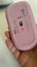 联想（Lenovo）无线蓝牙鼠标轻音鼠标 Air Handle双模鼠标 便携办公鼠标 适用台式机一体机笔记本平板粉色 实拍图