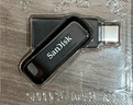 闪迪（SanDisk）128GB Type-C USB3.2 手机U盘DDC3黑色 读速高达400MB/s 自动备份 手机电脑两用  实拍图