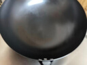 全品屋炒锅不粘炒菜无涂层小铁锅家专用精铸章丘深氮熟铁锅燃气灶大锅 实拍图