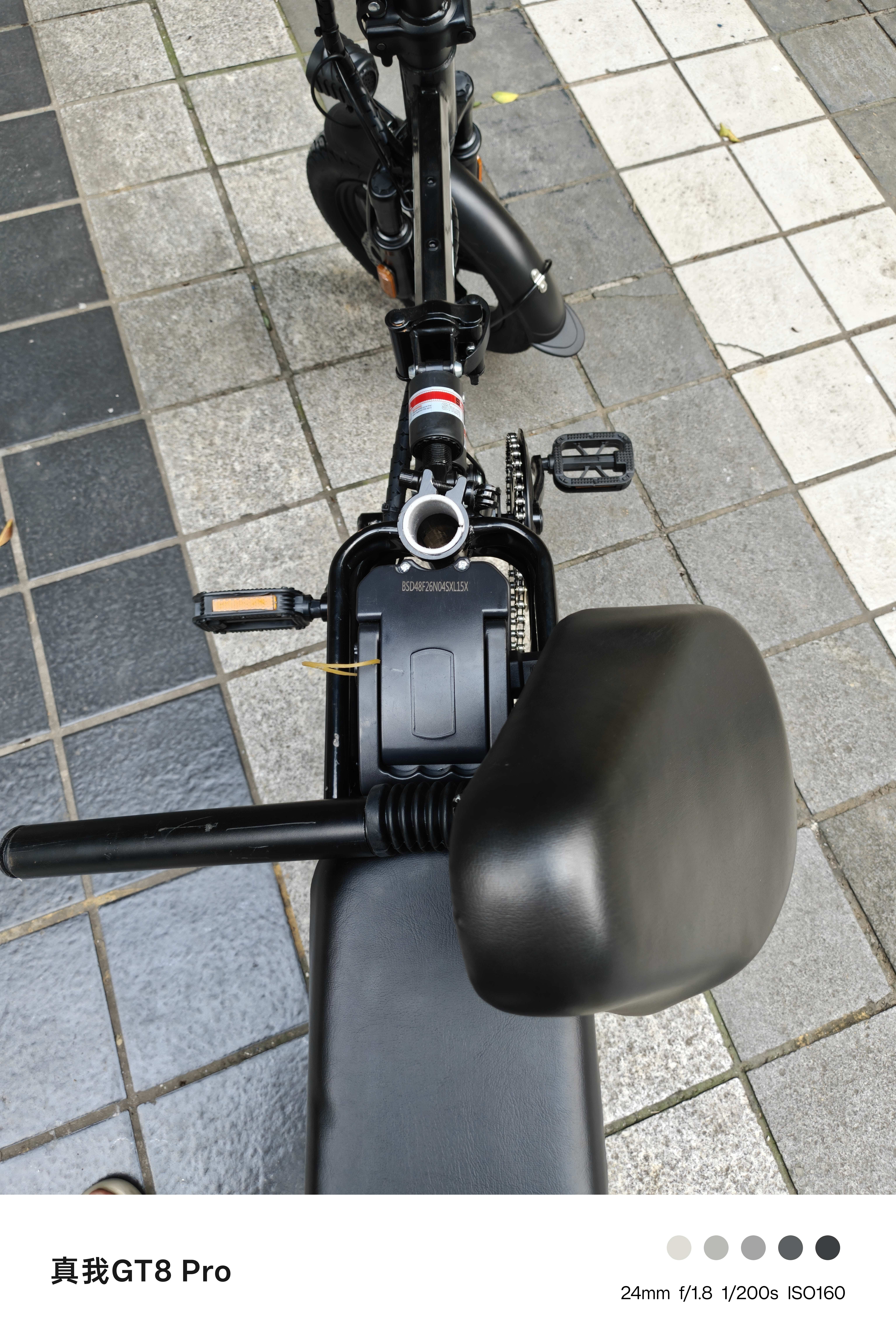 普莱德新国标折叠电动自行车 超长续航电动车 铝合金代驾车 锂电池助力男女通用成人电瓶车 代步电单车 避震顶配-22减震-进口级电芯-纯电续航≤120km 实拍图