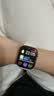 Apple/苹果 Watch S11 智能手表GPS款46毫米玫瑰金色铝金属表壳淡桃粉色运动型表带S/M MEVT4CH/B 实拍图
