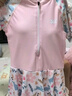 361°儿童泳衣女童泳镜泳帽套装女孩连体裙式平角中大童游泳衣泳装140 实拍图