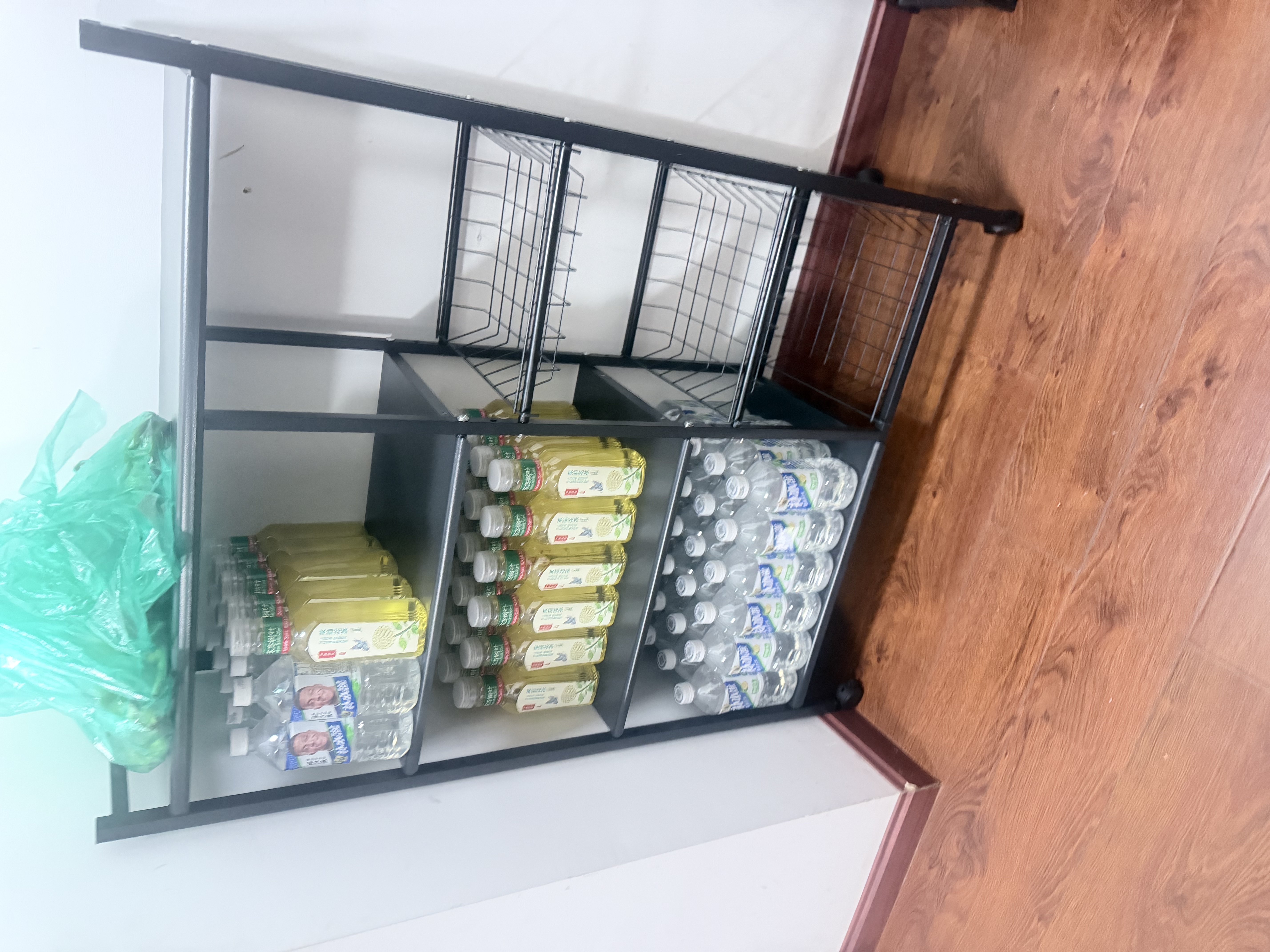 全品屋厨房置物架落地多功能用具层架收纳家用水果蔬菜篮子储物货架348 实拍图