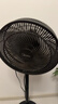美的（Midea）【超级单品】七叶轻音立式电风扇家用柔风落地扇台式桌面小型风扇大风量节能摇头宿舍电扇 SAF30AB 实拍图