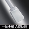 大卫长柄软胶马桶刷家用洁厕刷可夹洗脸巾H8+收纳底座+1包清洁巾 实拍图