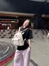 喵小姐生日礼物送女友背包女新款韩版休闲甜美洋气可爱大容量学生双肩包 粉色-礼盒装【送花束+挂饰+贺卡】生日礼物送女友 实拍图