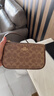 蔻驰（COACH）【品牌直供】女士NOLITA19小号手提麻将包CW426卡其拼棕色礼物 实拍图