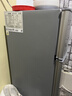 志高（CHIGO）小冰箱迷你小型家用冷藏冷冻两用宿舍出租房用双门办公室电冰箱节能省电 【一级能效】82L银色【全国联保丨节能省电】 实拍图