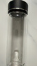 富光双层玻璃杯水杯子茶水分离泡茶杯男女士高颜值持团购定制330ml 实拍图