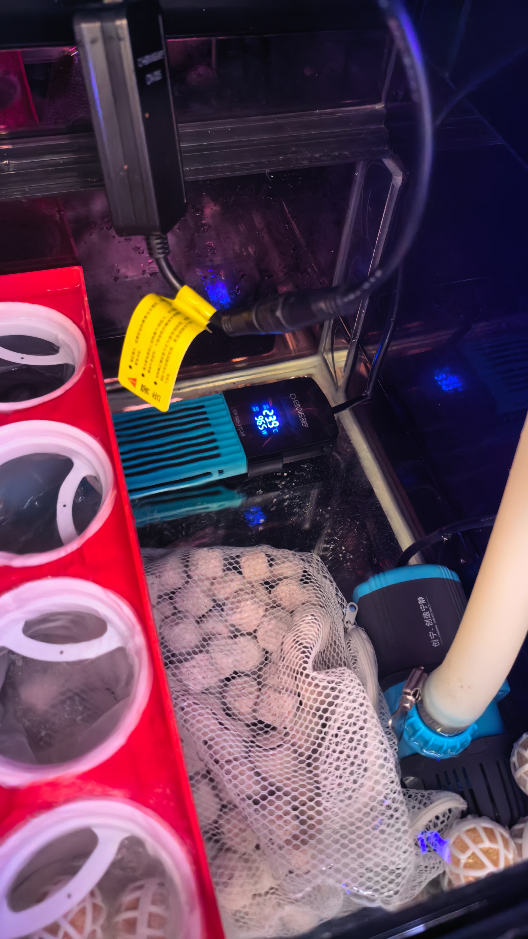 创宁 鱼缸变频加热棒 CN-005-1200W 自动恒温 乌龟小型迷你加温器 实拍图