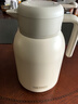 膳魔师（THERMOS）保温壶玻璃内胆家用大容量便携宿舍暖水壶热水瓶TEHA/TEHD TEHD-米白色【热卖推荐】 1.48L 实拍图