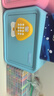 得力（deli）儿童玩具存钱罐电子密码保险箱储蓄罐送男孩女孩生日礼物圣诞礼物可存可取 粉色送贴纸 实拍图