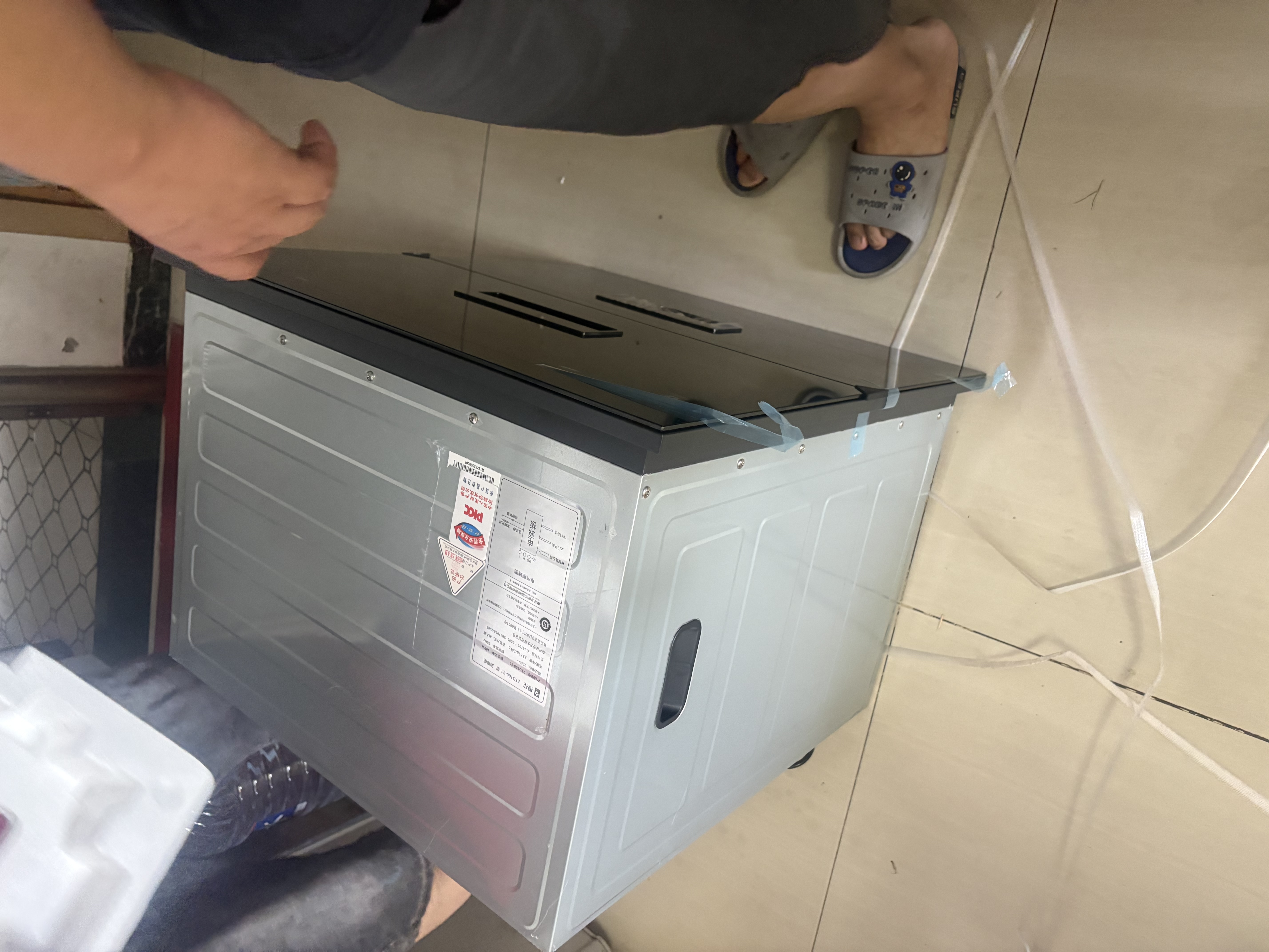 樱花（SAKURA）消毒柜嵌入式100L大容量 厨房餐具碗柜家用母婴双层消毒柜 二星级ZTD100-E1 实拍图