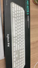罗技（Logitech）大师系列 MX Keys S无线蓝牙键盘 超薄全尺寸 人体工学 智能背光 带无线接收器 白色 108键 实拍图