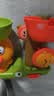 COOKSS宝宝洗澡玩具婴儿童浴室戏水泡澡黄鸭转转乐吸盘花洒水车小男女孩 实拍图