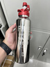 REVOMAX保温杯吸管成人男女士高颜值316不锈钢保温保冷杯592ml-星光银 实拍图