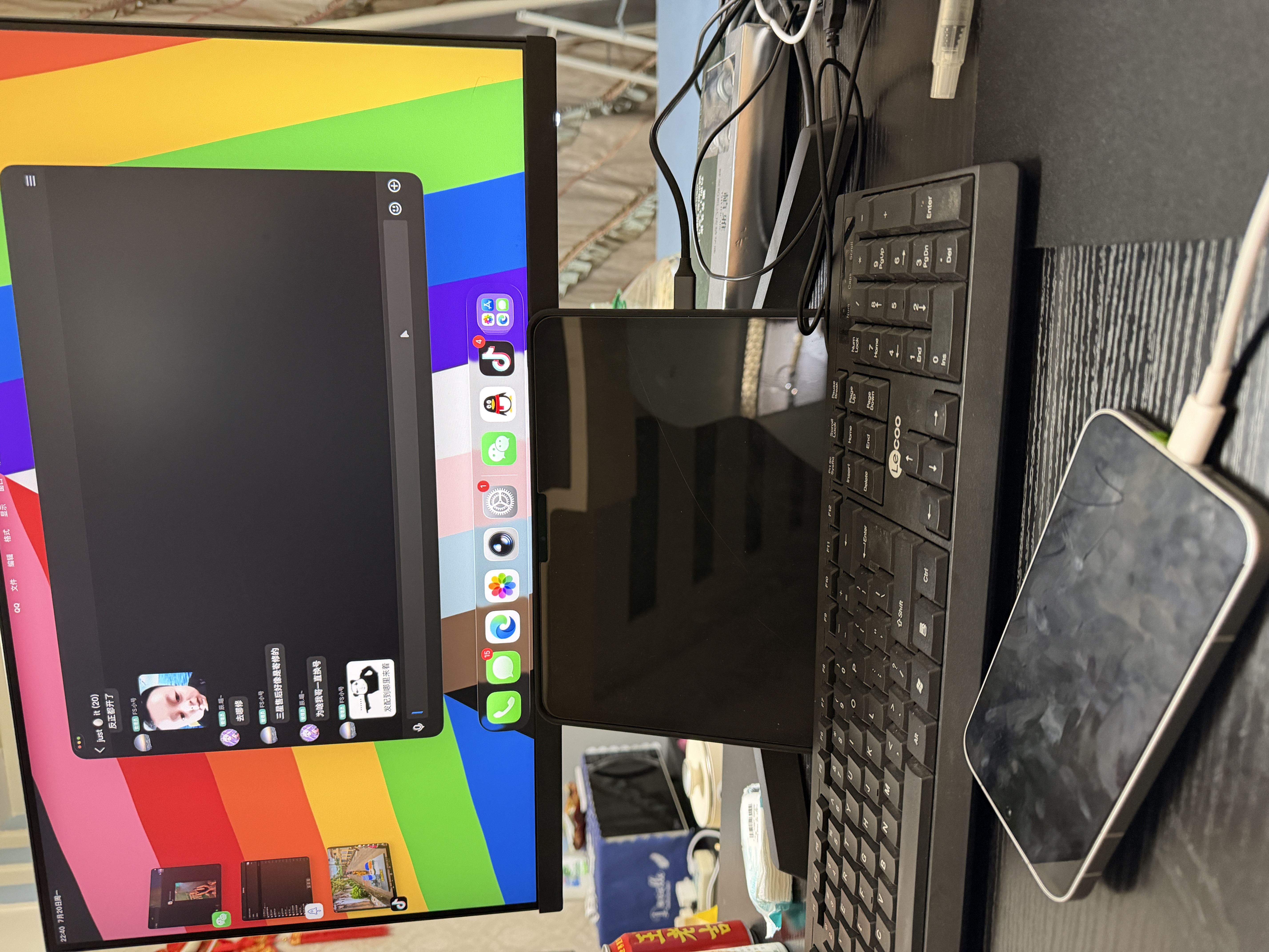 绿联Type-C转HDMI/DP三屏异显拓展坞USB-C外接双屏一拖二扩展坞5G 4K多屏扩展剪辑兼容雷电4接联想电脑 实拍图