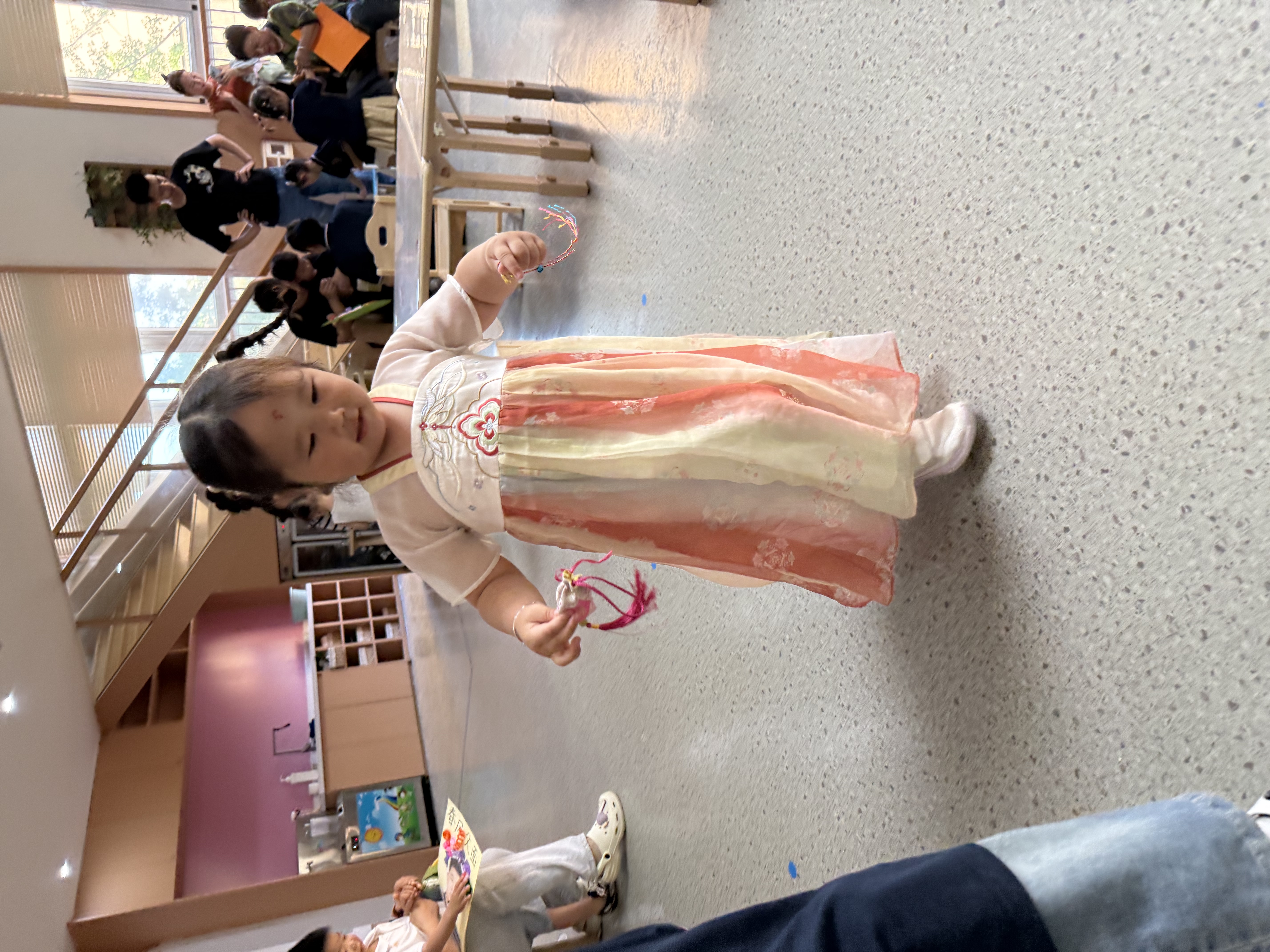 巴拉巴拉童装连衣裙儿童裙子2026夏装新款女童宝宝国风汉服襦裙中式演出服 实拍图