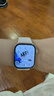 Apple/苹果 Watch S11 智能手表GPS+蜂窝款42毫米玫瑰金色铝金属表壳淡桃粉色运动型表带S/M MF984CH/B 实拍图