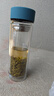 富光双层玻璃杯水杯子茶水分离泡茶杯男女士高颜值团购定制400ml 实拍图