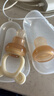 马博士婴儿咬咬袋吃水果神器宝宝果蔬辅食器4个月+咬咬胶乐M+L咬袋白色 实拍图