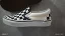 VANS范斯官方 经典款Slip-On经典一脚蹬鞋帆布鞋 黑白棋盘格 35 实拍图
