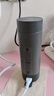 飞利浦（PHILIPS）烧水杯便捷式屏显玻璃养生杯电热水杯居家旅行专用保温杯支持定制 【五档调温-316内胆】石墨灰400ml 实拍图