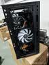先马（SAMA）小黑洞TURBO 黑色 吸音降噪桌面小机箱 支持M-ATX/配2把风扇/吸音棉/Type-C预留孔 实拍图