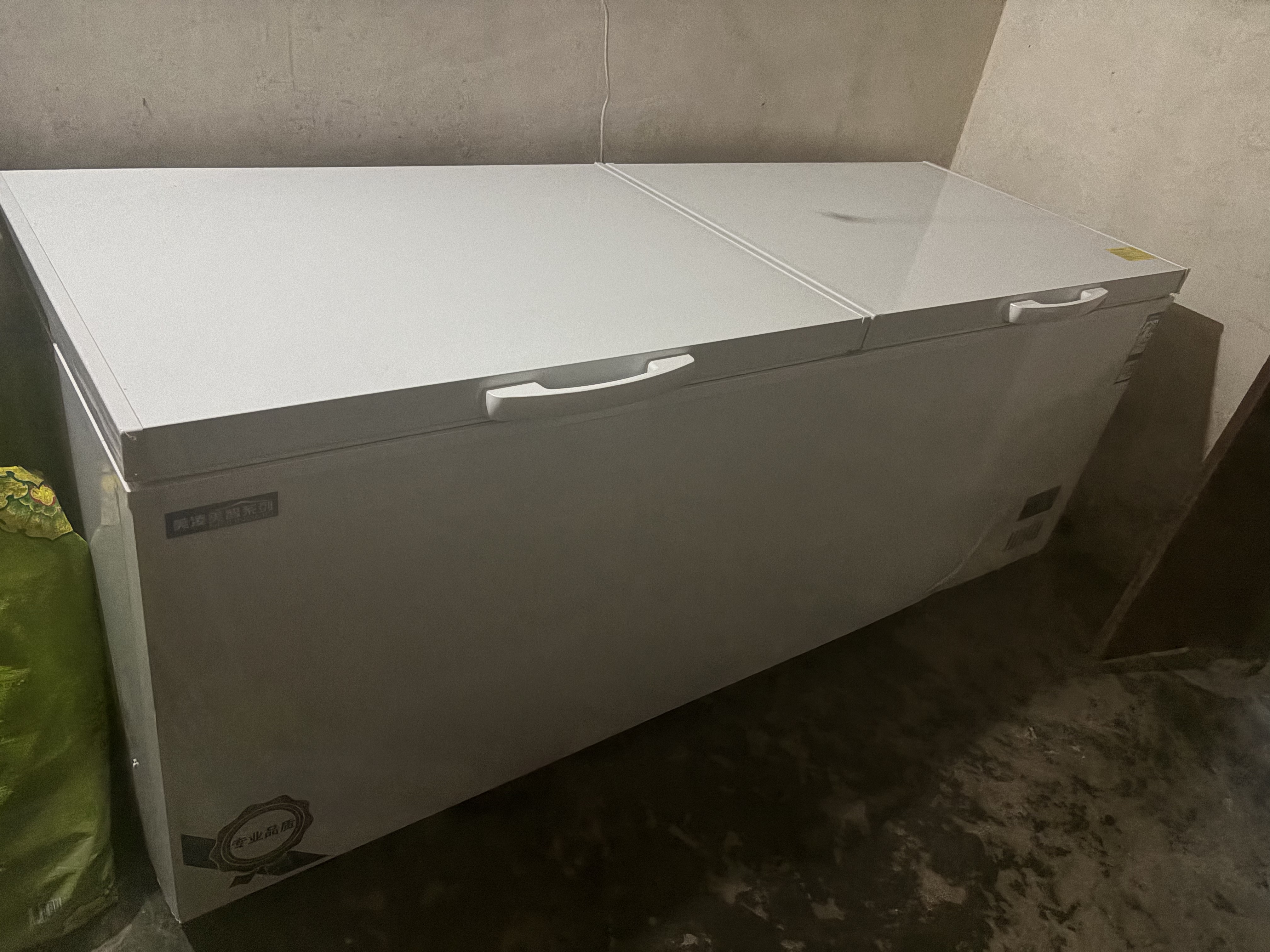 美凌美智冰柜商用冷冻大容量家用冷藏冷冻两用一级能效节能2米大型全冷冻柜双温400升卧式冰箱500升以上 单温长2.18米【铜管一级能效】全冷冻/全冷藏 实拍图