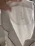 MUJI 女式无侧缝双层纱织长袖睡衣 家居服套装纯棉女装七夕情人节礼物 米白色 M （上装160/84A 下装160/66A） 实拍图