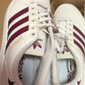 adidas NY 90 STRIPES经典运动板鞋男女阿迪达斯三叶草   汉玉白/红色/金色   42 实拍图