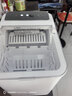 美的（Midea）制冰机 冰块全自动UV杀菌迷你宿舍子弹冰小功率触控款  MBJ-12D17EC 实拍图