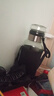 【送杯套】大容量加厚玻璃杯子便携杯茶水分离带杯套泡茶水杯 透明 1000ml吨吨桶 1只装 实拍图