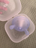 爱咔威（IKV）婴儿牙胶小蘑菇牙胶可水煮食品级硅胶防吃手神器咬咬胶 蘑菇牙胶 -蓝 实拍图