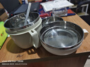 京东京造316L不锈钢快餐碗隔热防烫上班族饭盒小学生带盖三层13.5CM配筷勺 实拍图