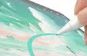 MUSTTRUE适用华为平板手写笔M-Pencil电容笔第四代触控笔2025MatePad11.5S/Pro12.2/Air12防误触磁吸笔蓝色 实拍图