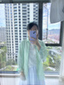 优衣库法国麻衬衫/长袖女装衬衣26春夏新款483868 51 嫩绿色 S 实拍图