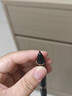 晨光（M&G）文具 瑞宝胡桃木K35按动中性笔学生0.5黑色签字笔商务子弹头水笔高颜值办公用品 单支米白 实拍图
