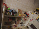 幼贝臣儿童玩具收纳架多层家用宝宝置物架玩具箱储物架组合分类整理神器 大号至尊版-收纳架+展示台-白色 实拍图