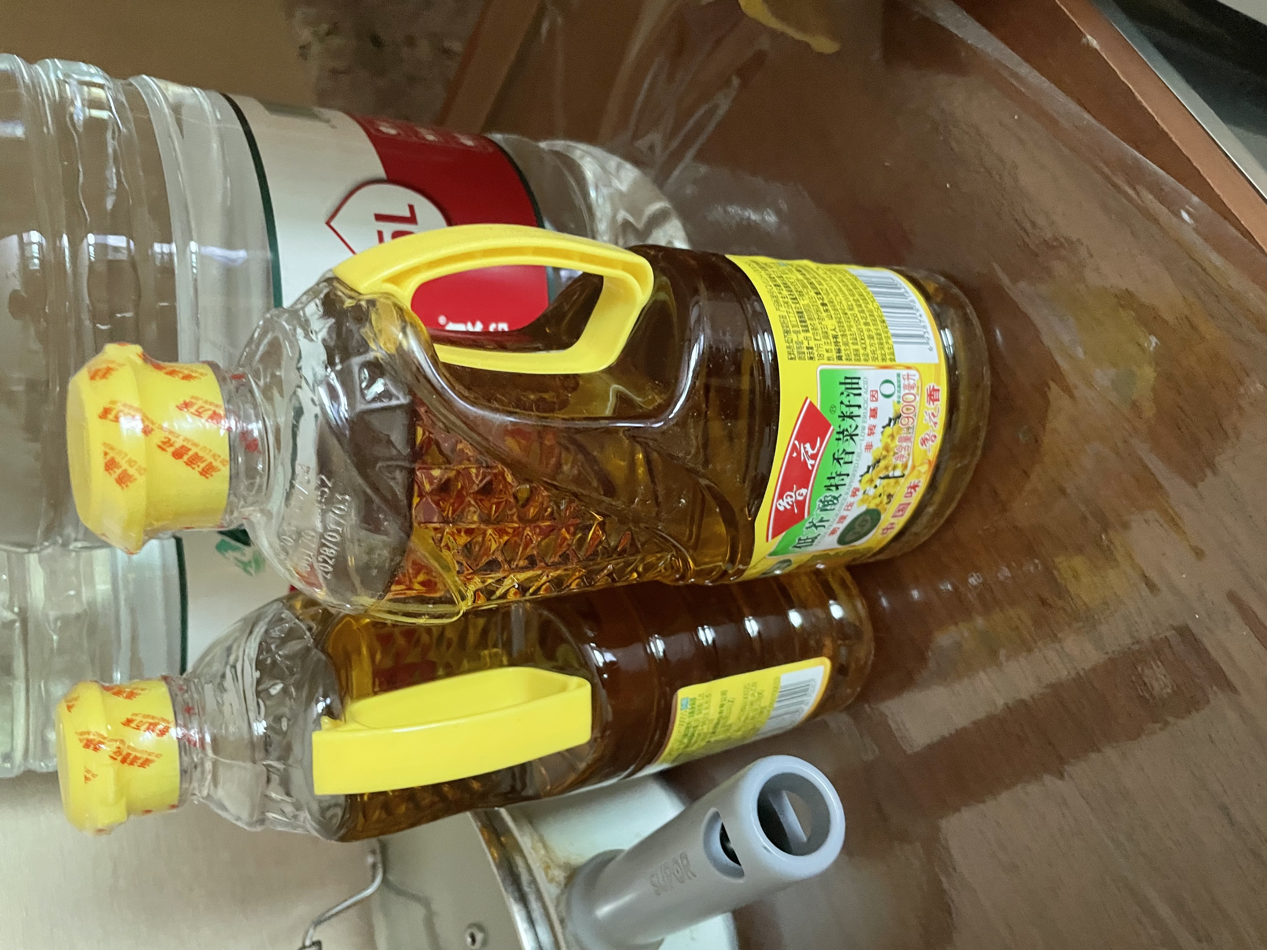 鲁花【保真菜籽油】食用油 低芥酸特香菜籽油 900ml 物理压榨  实拍图