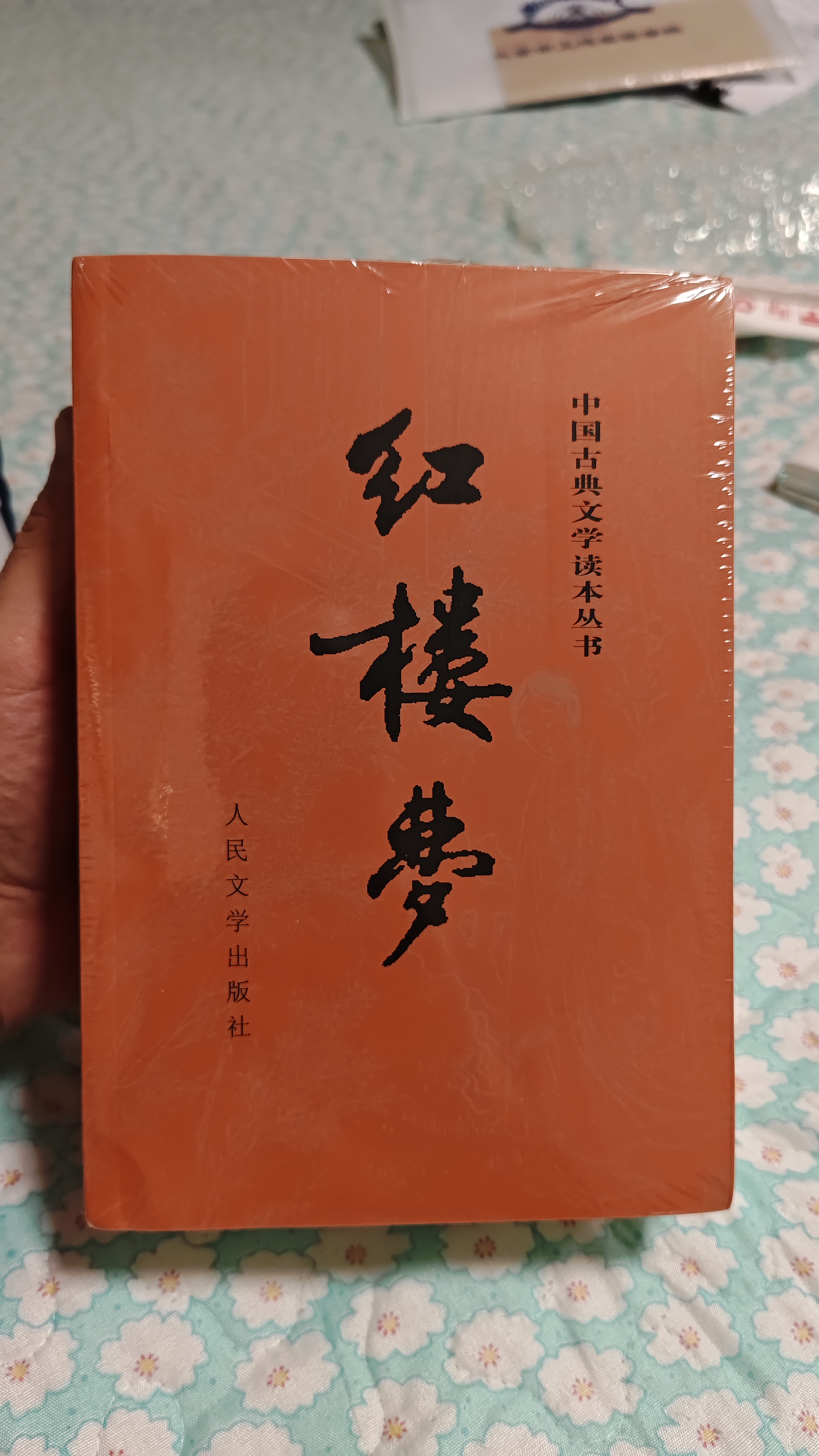 红楼梦原著版完整无删减注释丰富定本（套装上下全2册）人文版 中国古典文学读本丛书四大名著1-9年级小学初中高中必读书单语文推荐阅读古白话文人民文学出版社 小说 实拍图