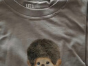 优衣库Monchhichi UT/短袖T恤女装印花488926 71 浅蓝紫色 M 实拍图