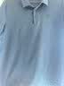 KOLON SPORT/可隆SECO POLO衫  男士户外抗菌防晒UPF50+吸湿速干T恤 LHPT6MTT23-GB 灰蓝色 2XL 185/104A 实拍图