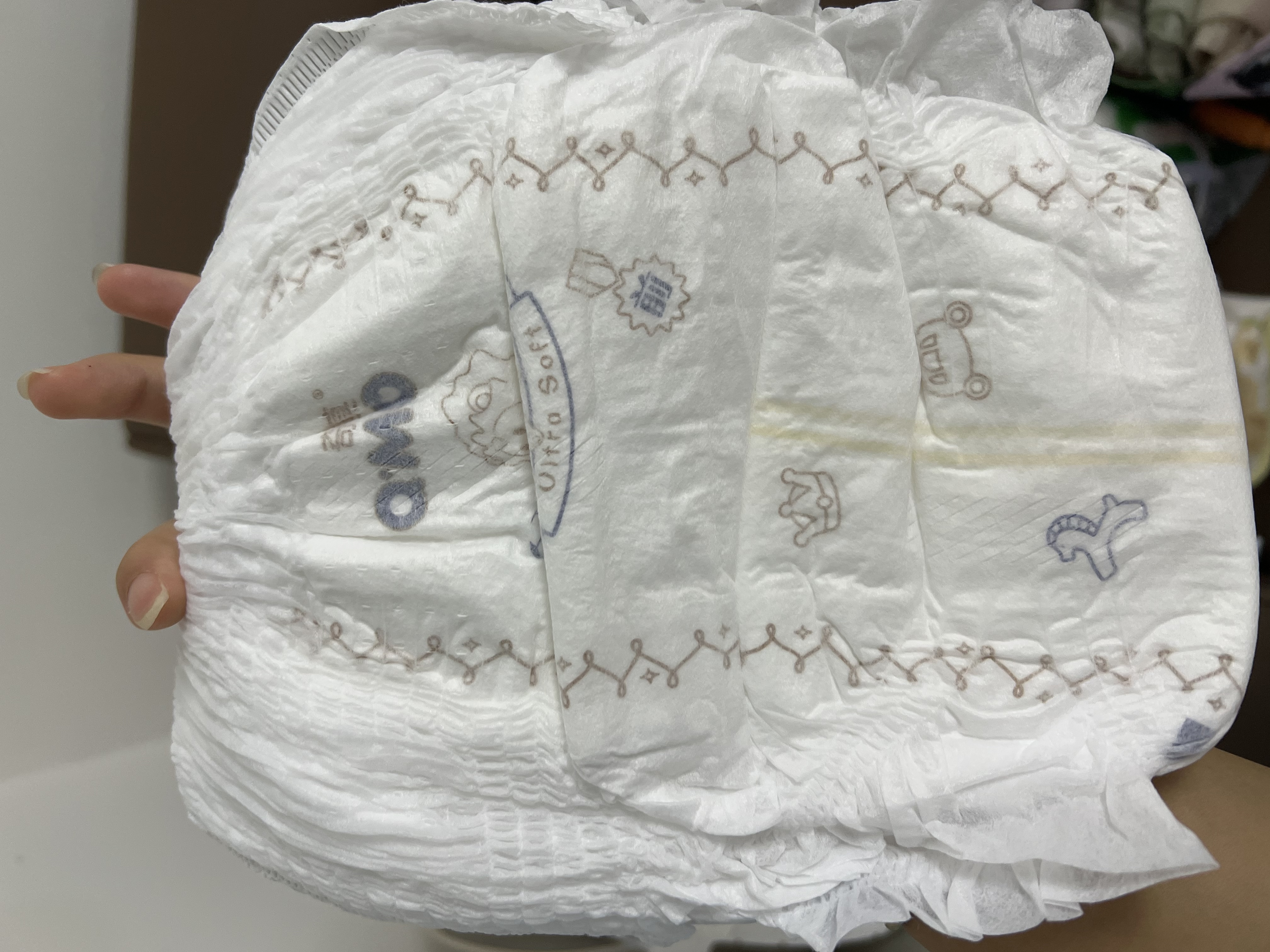 奇莫Q-MO皇家至柔拉拉裤XXXXL48片(20kg以上)电商装加大弹力裤超能吸 实拍图