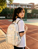 唐狮书包初中女生2026新款高中小学生大容量旅游轻便双肩包高颜值背包 实拍图