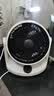 牧安宁【五档变频风扇】桌面usb小风扇办公室学生宿舍床上车载户外婴儿车夹子式小型电扇台式大风力制冷 【冰川白标准款】超长续航丨充插两用丨五档大风力 实拍图