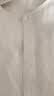 MUJI 女式 汉麻 棉 抽褶袖罩衫 女士衬衫衬衣26年夏季女装上衣 象牙色 L (165/88A) 实拍图