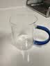 京东京造 玻璃杯 耐高温泡茶水咖啡杯子六色马克杯300ml六只装 实拍图
